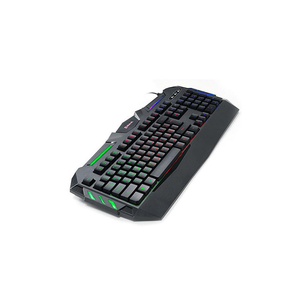 Комплект REAL-EL Gaming 9500 Kit Backlit, black - зображення 4