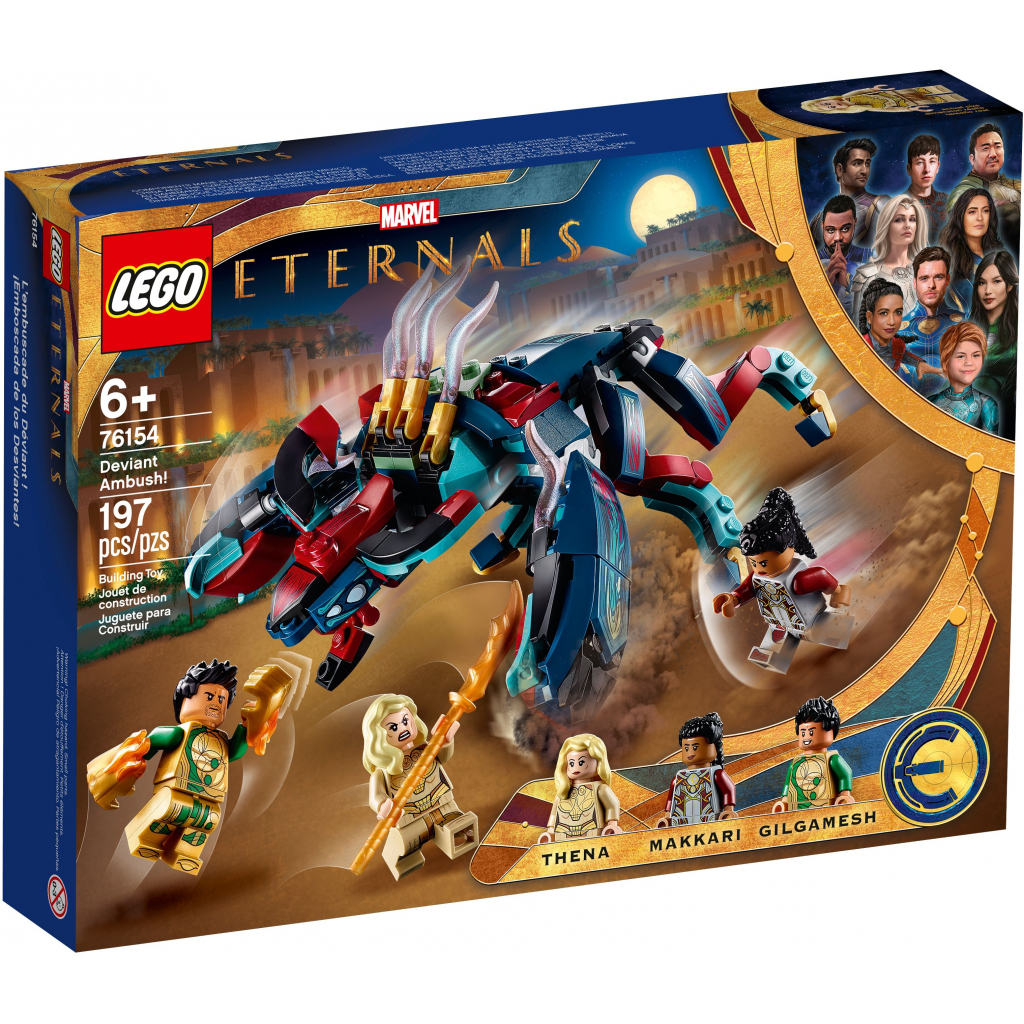 Конструктор LEGO Super Heroes Marvel Засада девіантів 197 деталей (76154) - зображення 1