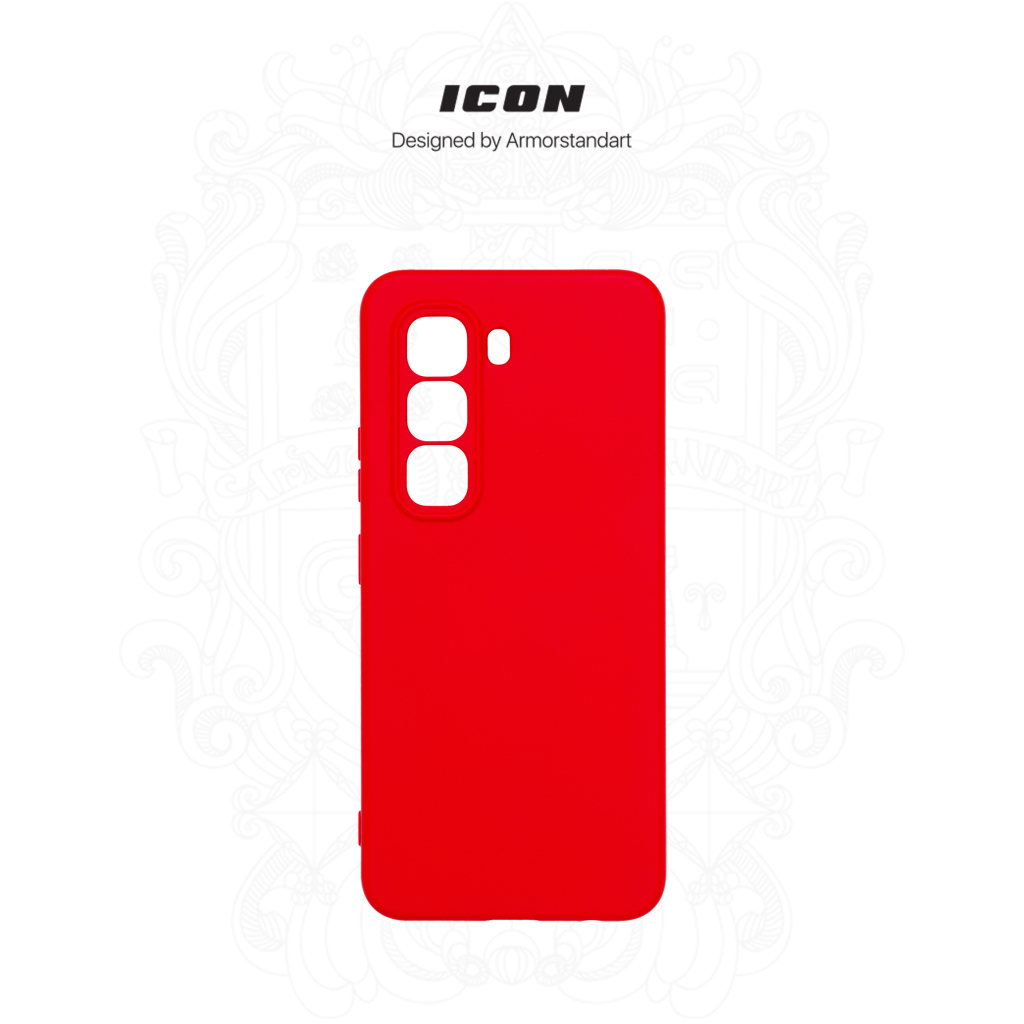 Чохол до мобільного телефона Armorstandart ICON Infinix Hot 50 Pro 4G Camera cover Red (ARM80974) - зображення 3