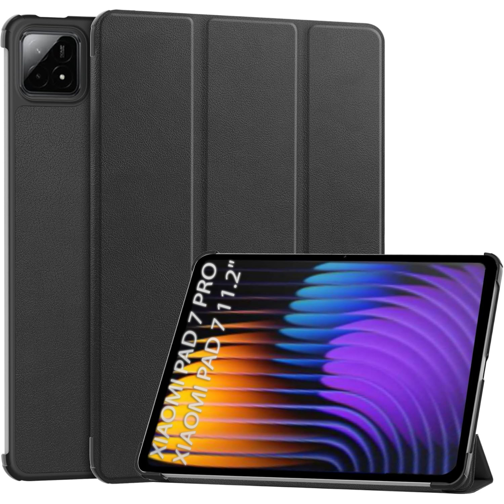 Чохол до планшета BeCover Smart Case Xiaomi Pad 7 / 7 Pro 11.2" Black (712797) - зображення 1
