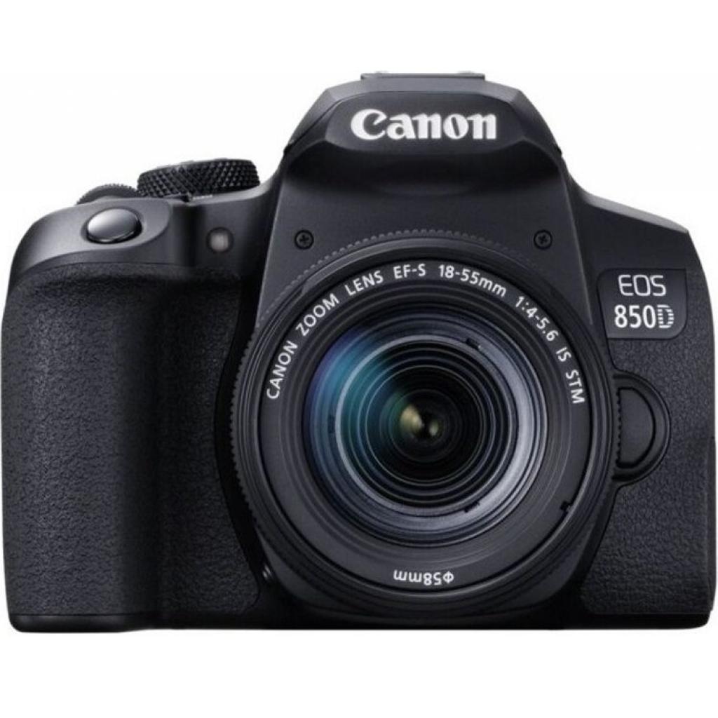 Цифровий фотоапарат Canon EOS 850D kit 18-55 IS STM Black (3925C016) - зображення 1