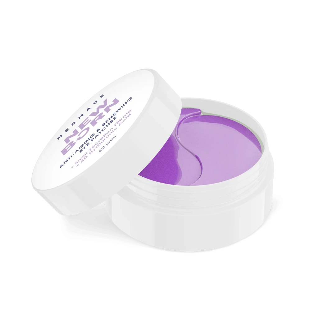 Патчі під очі Mermade Snail Secretion Filtrate & 4D Hyaluronic Acid Омолоджувальні гідрогелеві 60 шт. (4823122901286) - изображение 2