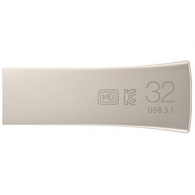 USB флеш накопичувач Samsung 32GB Bar Plus Silver USB 3.1 (MUF-32BE3/APC) - зображення 2