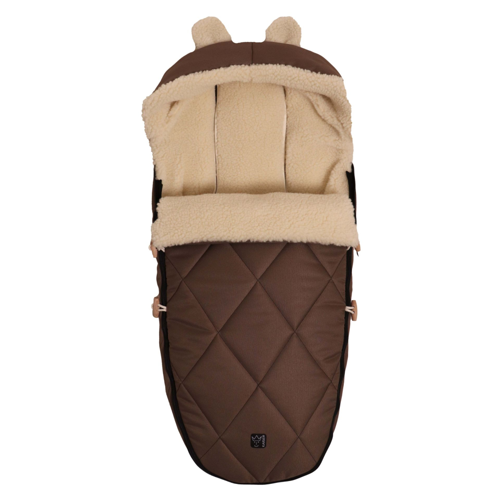 Чохол для ніг Kaiser XL EARS WOOL 2 в 1, зимовий, шоколадний (6582585) - зображення 2