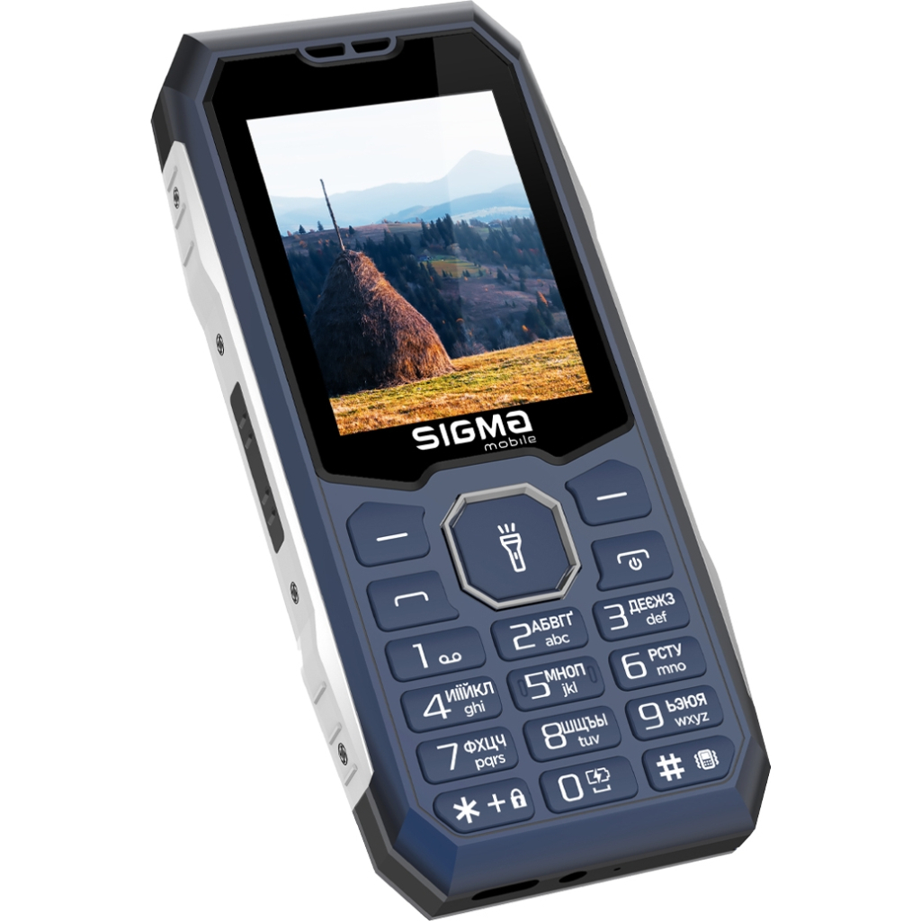 Мобільний телефон Sigma X-style 341 BRO Type-C Blue (4827798368428) - зображення 4