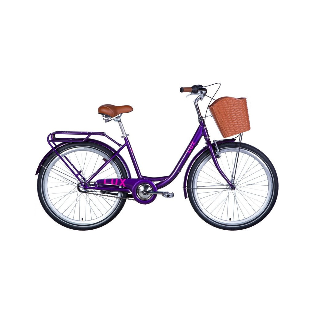 Велосипед Dorozhnik LUX планет. 26" 17" ST 2024 Сливовий (OPS-D-26-274) - зображення 1