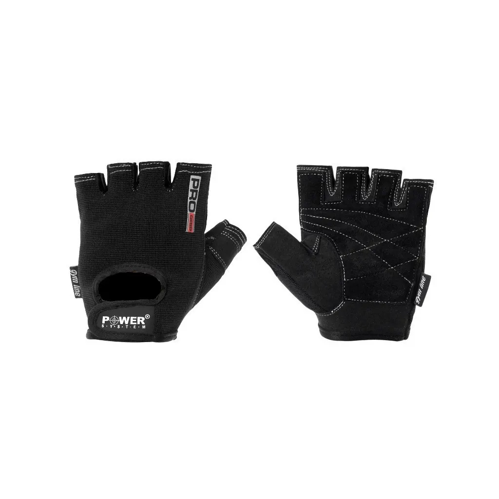 Рукавички для фітнесу Power System Pro Grip PS-2250 Black L (PS-2250_L_Black) - зображення 2