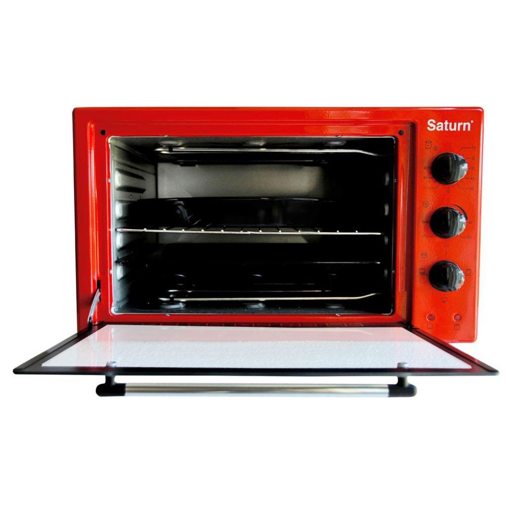 Електропіч Saturn ST-EC3801 Red - зображення 3