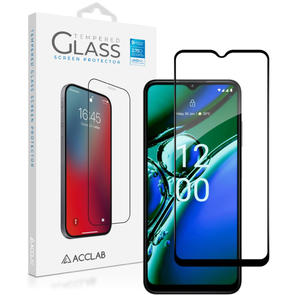 Скло захисне ACCLAB Full Glue Nokia G42 5G Black (1283126582097) - зображення 1