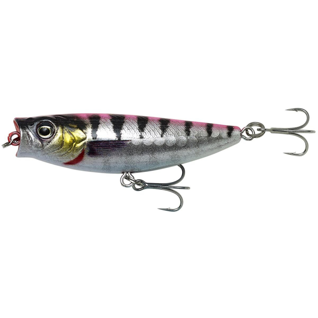 Воблер Savage Gear 3D Minnow Pop Walker F 55mm 6.0g Pink Barracuda PHP (1854.17.00) - зображення 1