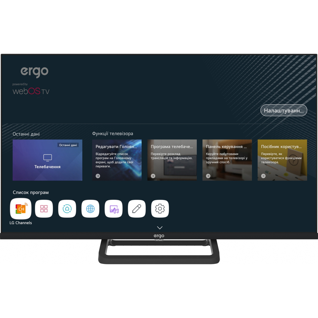 Телевізор Ergo 32WHS9200 - зображення 1