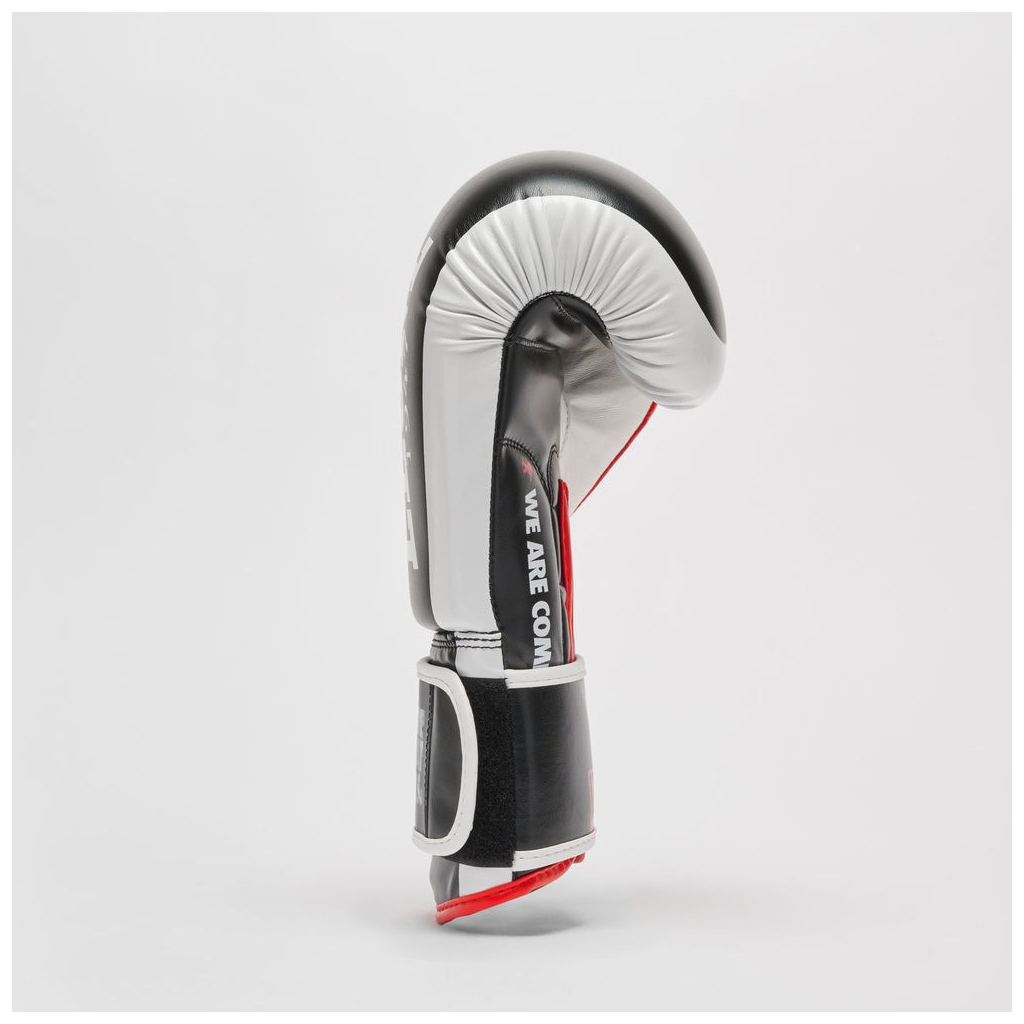 Боксерські рукавички Leone GN333 Logo WACS Black 12 унцій (GN333_Black_12oz) - зображення 6