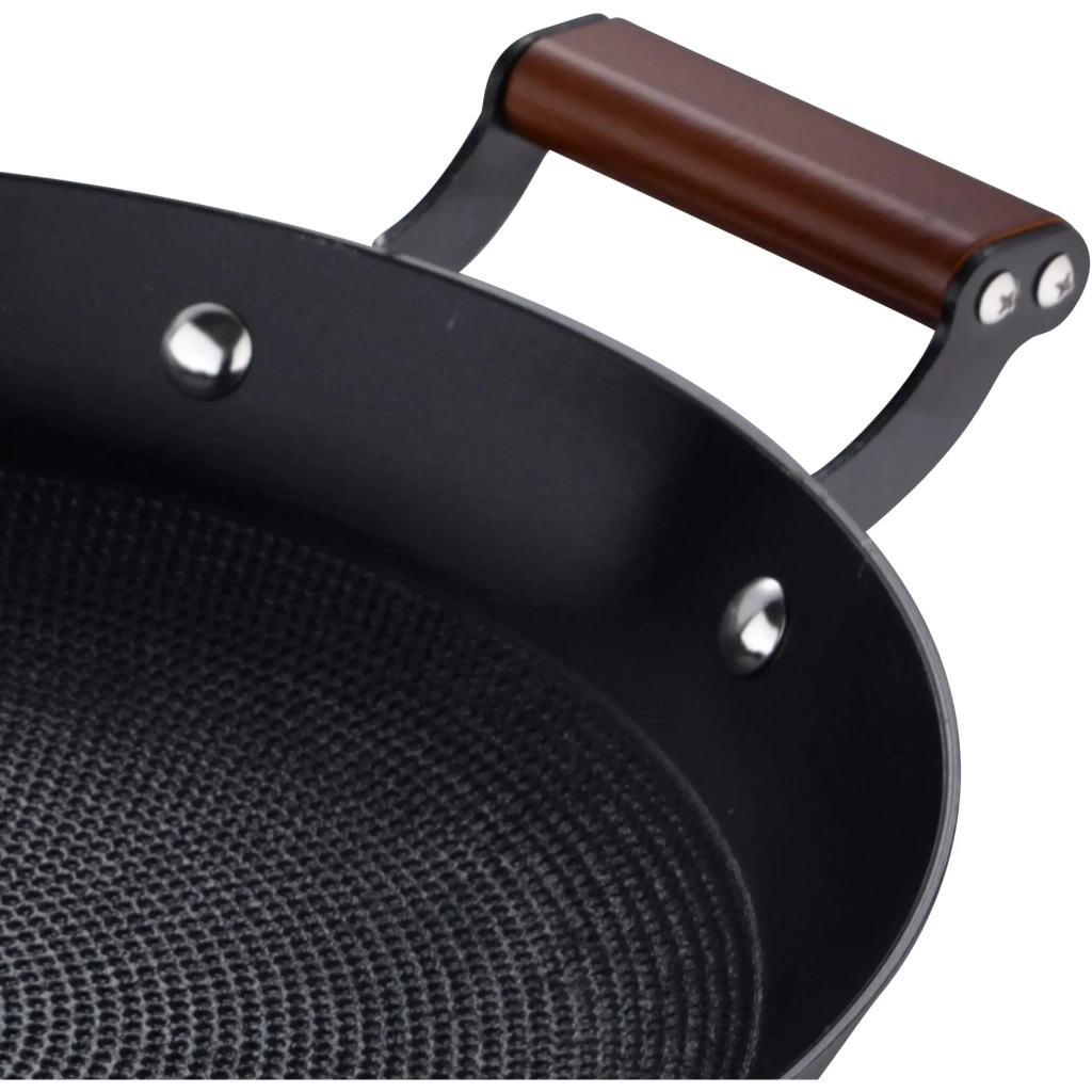 Сковорода MasterPro Odin-гриль чавунна, 28 см, кругла (BGMP-3820) - зображення 3