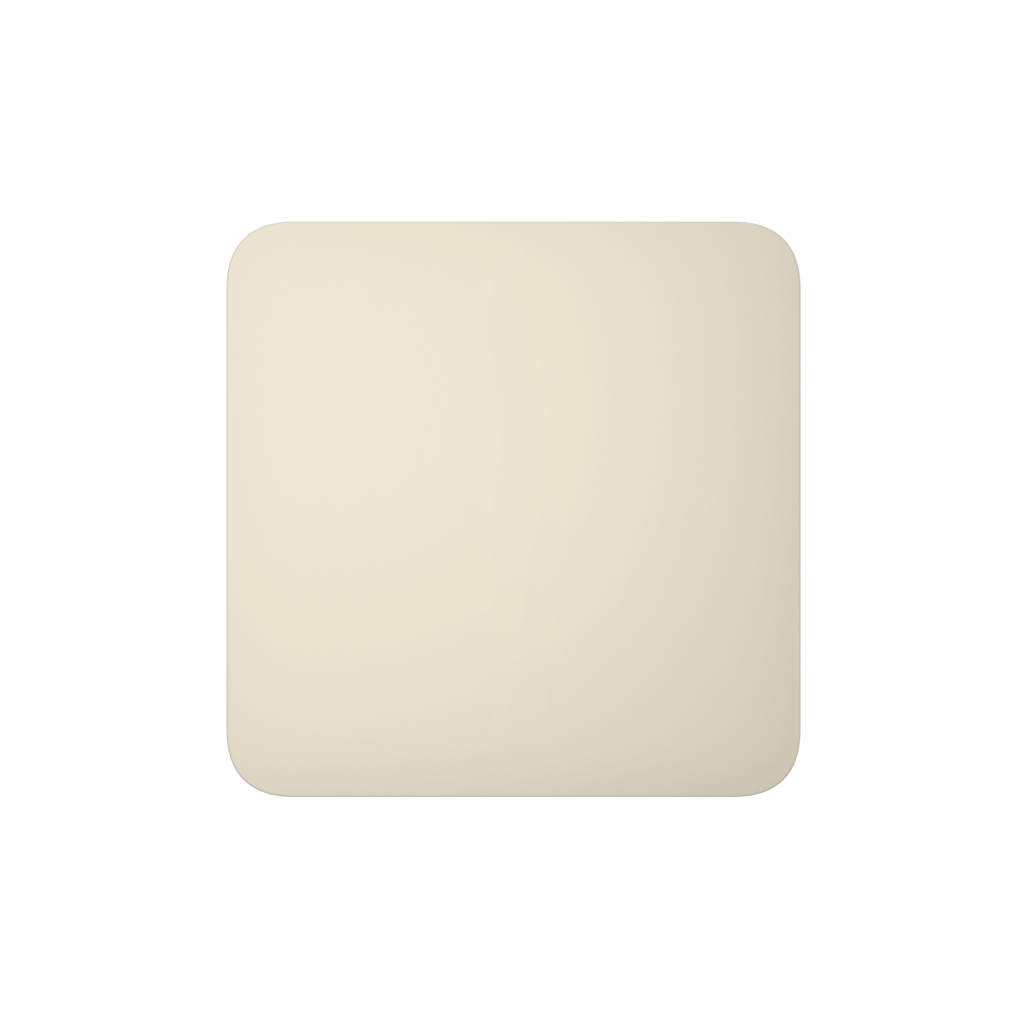 Накладна панель Ajax SoloButton 1-gang/2-way кістка - picture 1