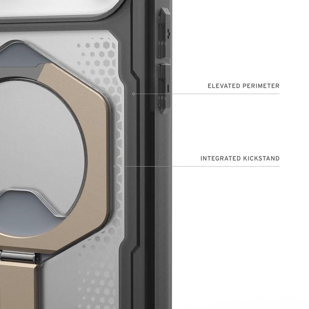 Чохол до мобільного телефона UAG Plasma XTE MagSafe iPhone 17 Pro Max Ash/Titanium (114528113136) - зображення 4