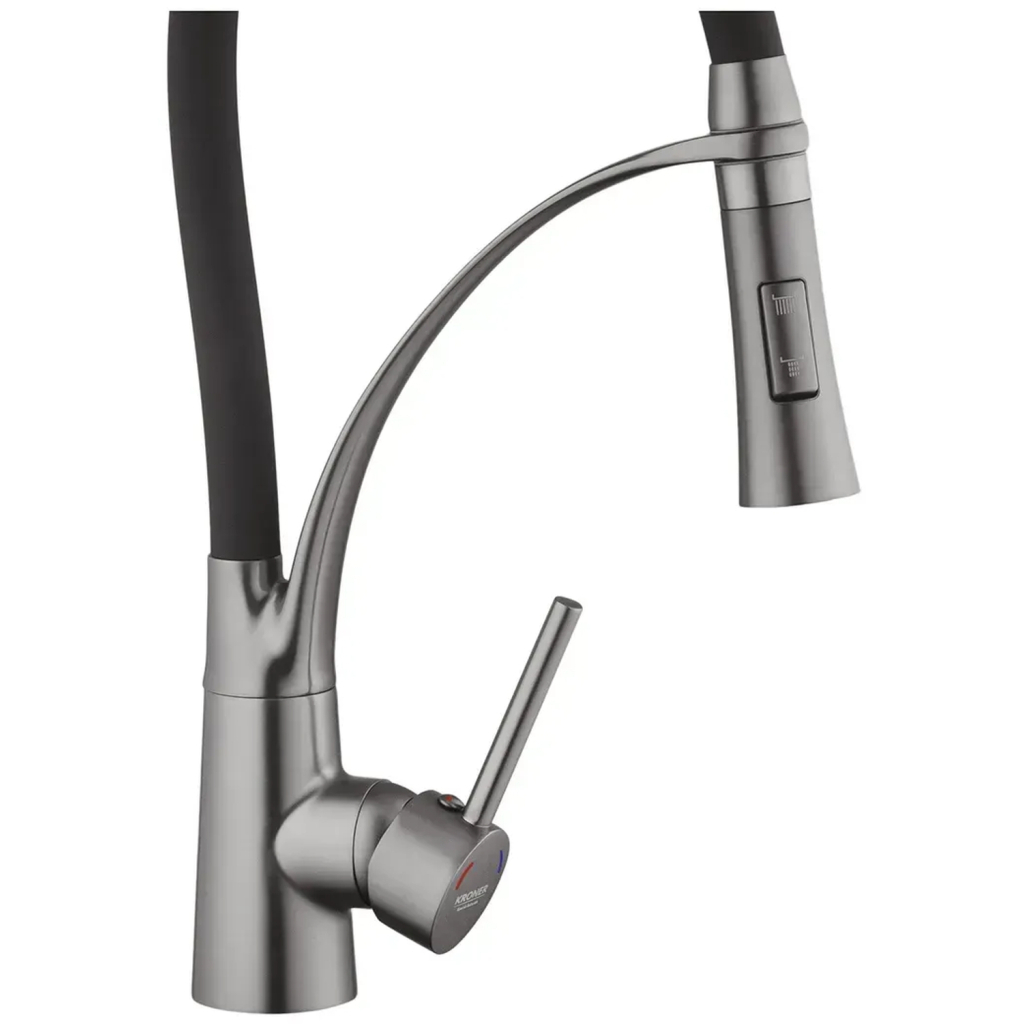 Змішувач Kroner Ersel-GRP03393BLK (CV033800) - зображення 5