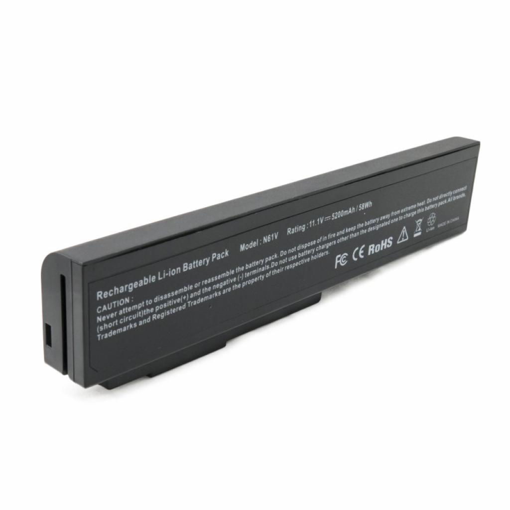 Акумулятор до ноутбука Asus N61VG (A32-M50) 5200 mAh Extradigital (BNA3928) - зображення 1