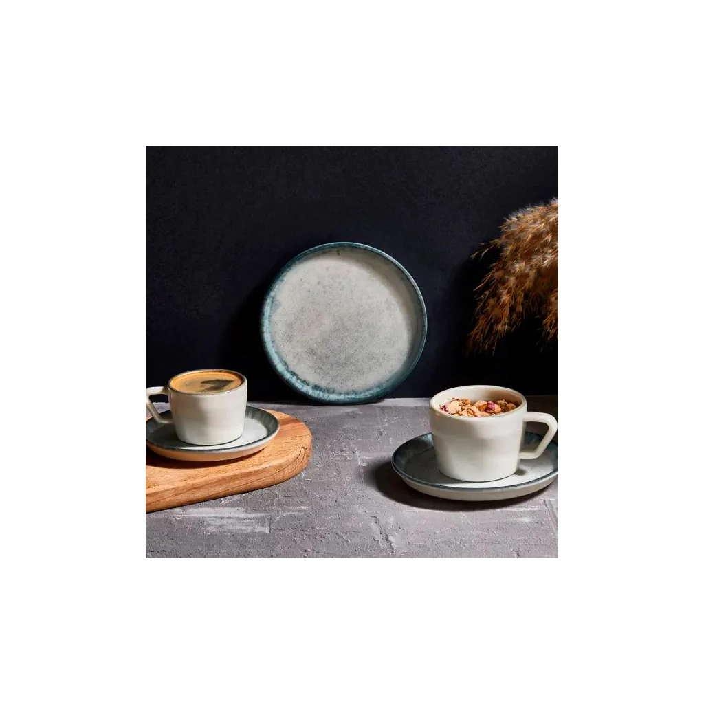 Тарілка By Bone Smooth Ambience Blue 22 см (SM-ABB-22-DZ) - зображення 3