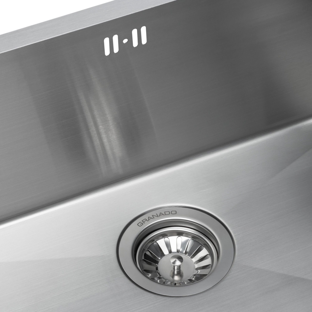 Мийка кухонна GRANADO Under top L STEEL S304 (GS09304) - зображення 4
