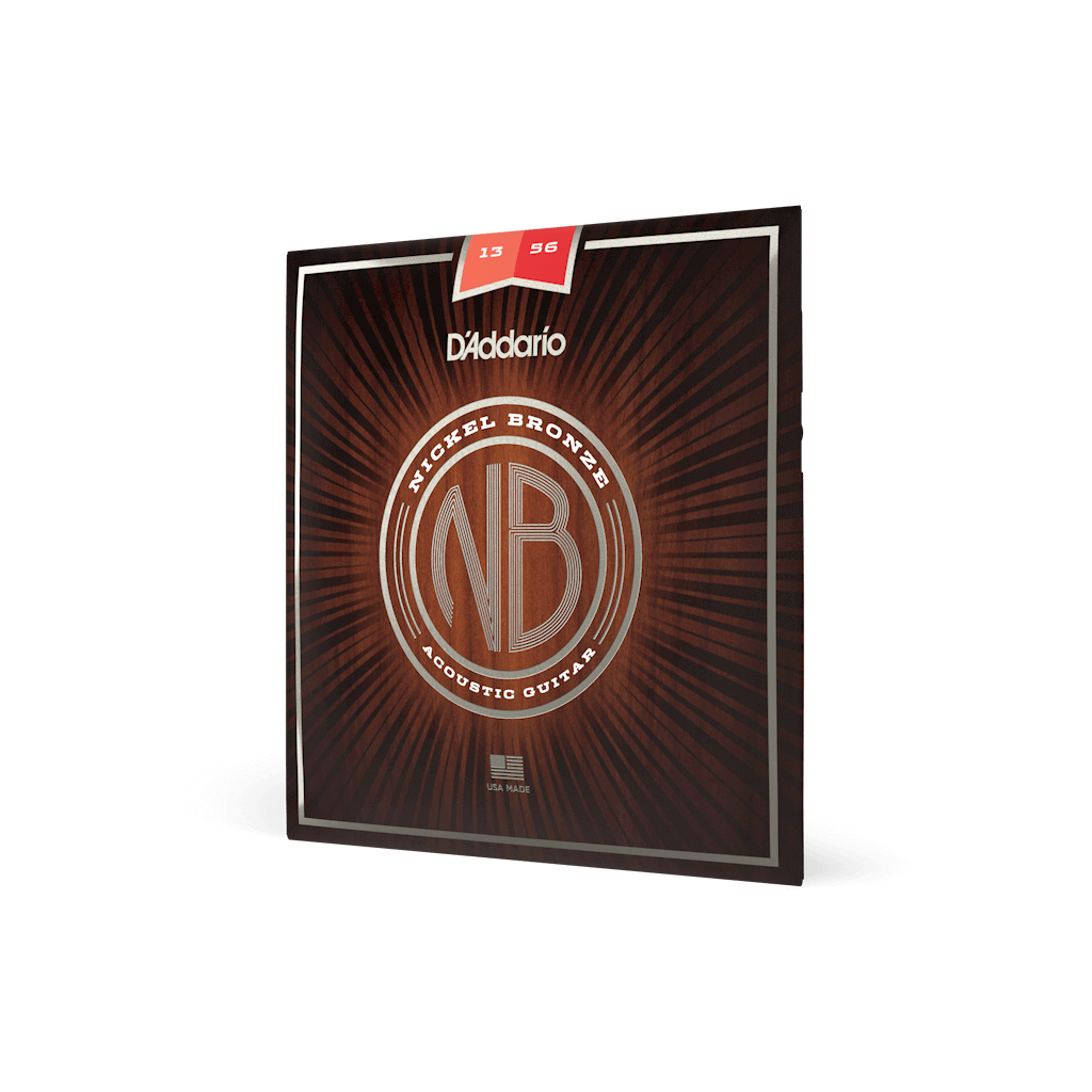 Струни для гітари D'Addario Nickel Bronze Medium (13-56) (NB1356) - зображення 4