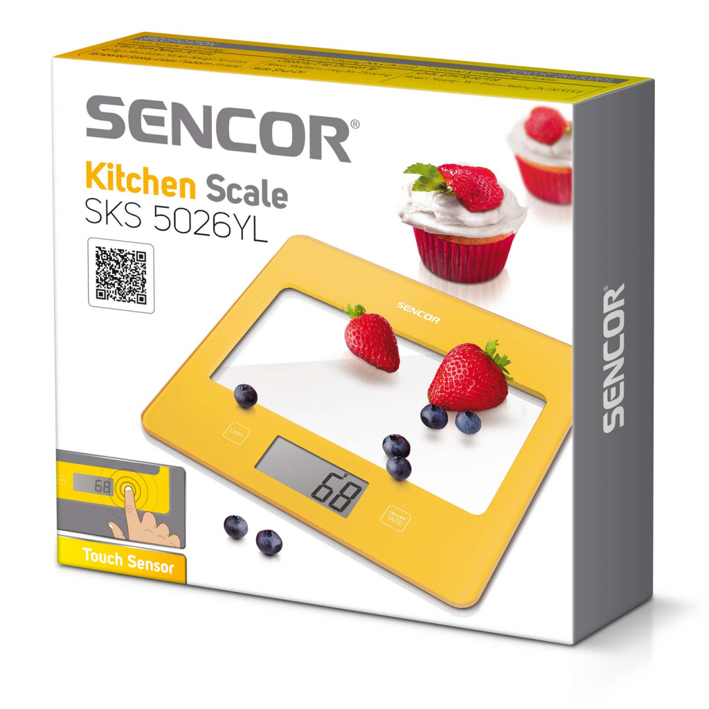 Ваги кухонні Sencor SKS 5026 YL - зображення 6
