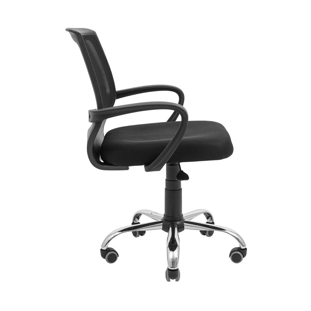 Офісне крісло Richman Стар Хром Піастра Сітка чорна (ADD0003153) - зображення 3