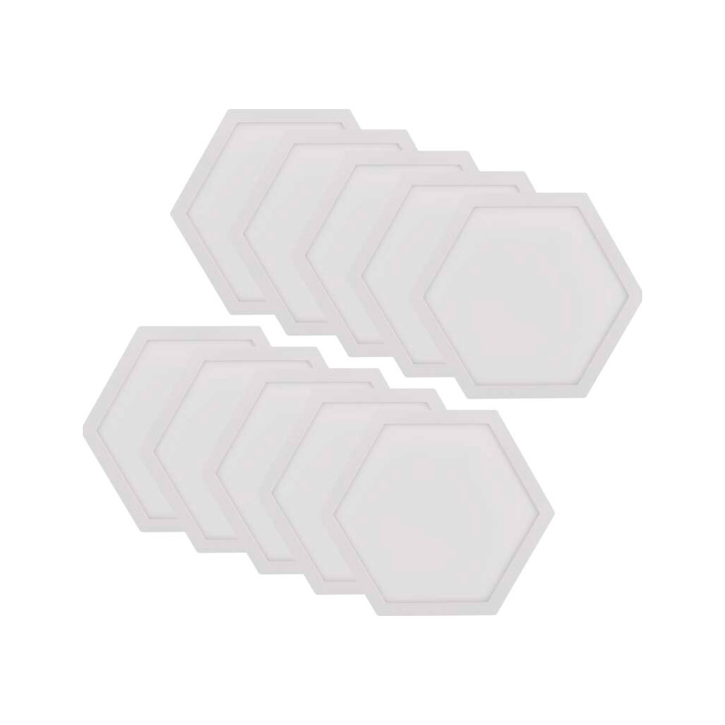 Світильник EMOS ZIW22AR HEXAGON 10шт. 19 Вт, RGBIC, WIFI (ZIW22AR) - зображення 4