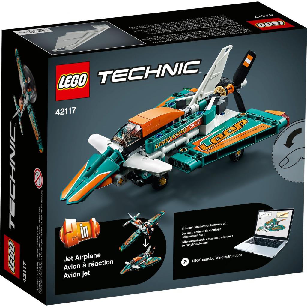 Конструктор LEGO Technic Спортивний літак 154 деталі (42117) - зображення 6