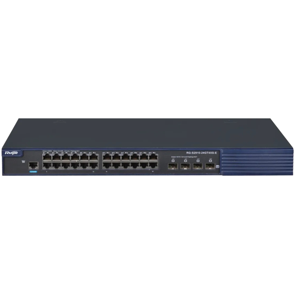 Комутатор мережевий Ruijie Networks RG-S2910-24GT4XS-E - зображення 1