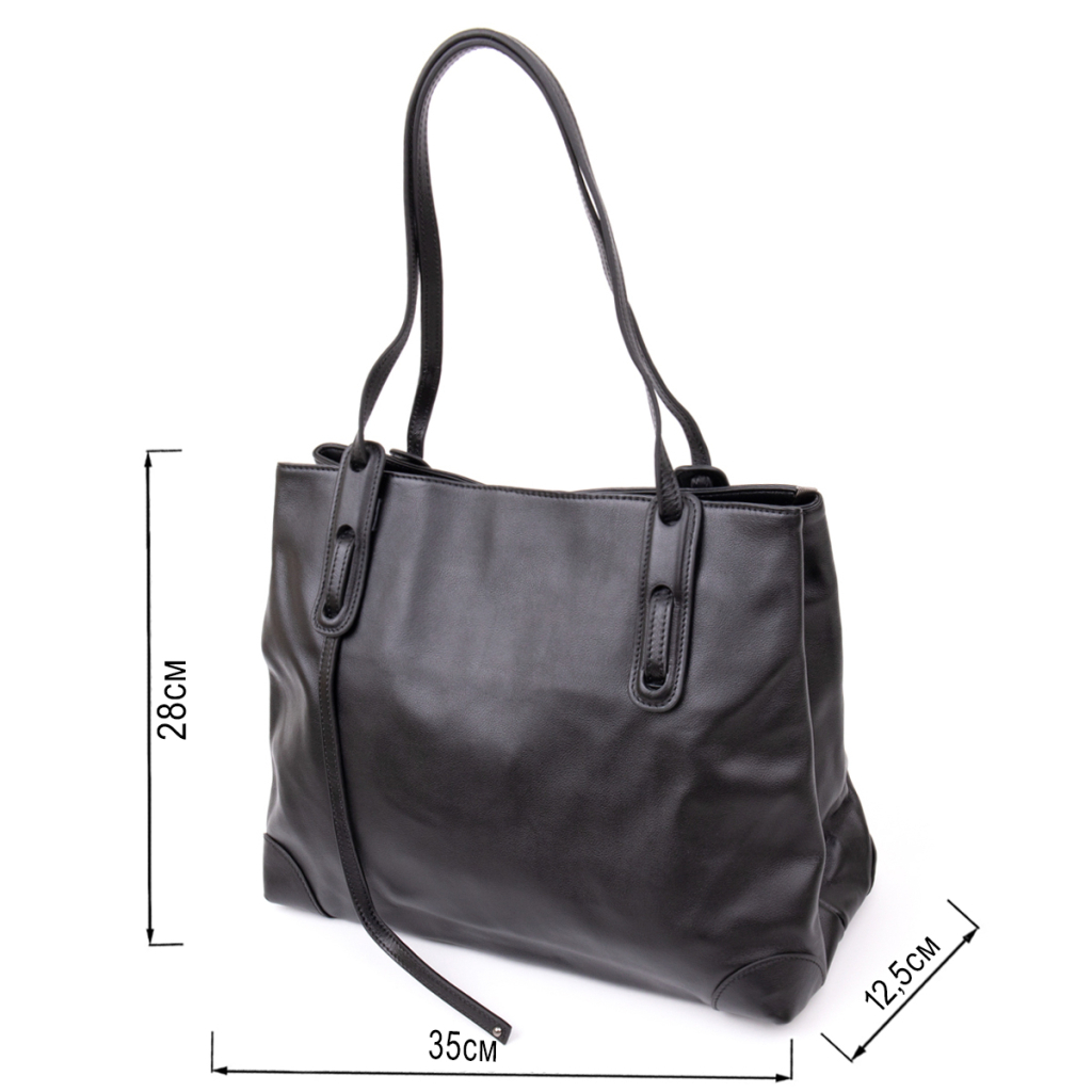 Сумка Vintage Чорна (20400) - зображення 3