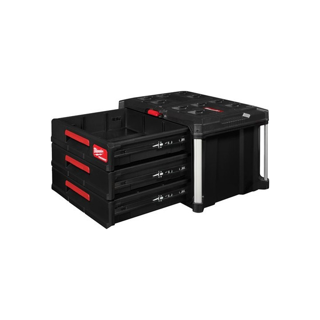 Ящик для інструментів Milwaukee PACKOUT з 3-ма висувними відсіками (4932472130) - зображення 4