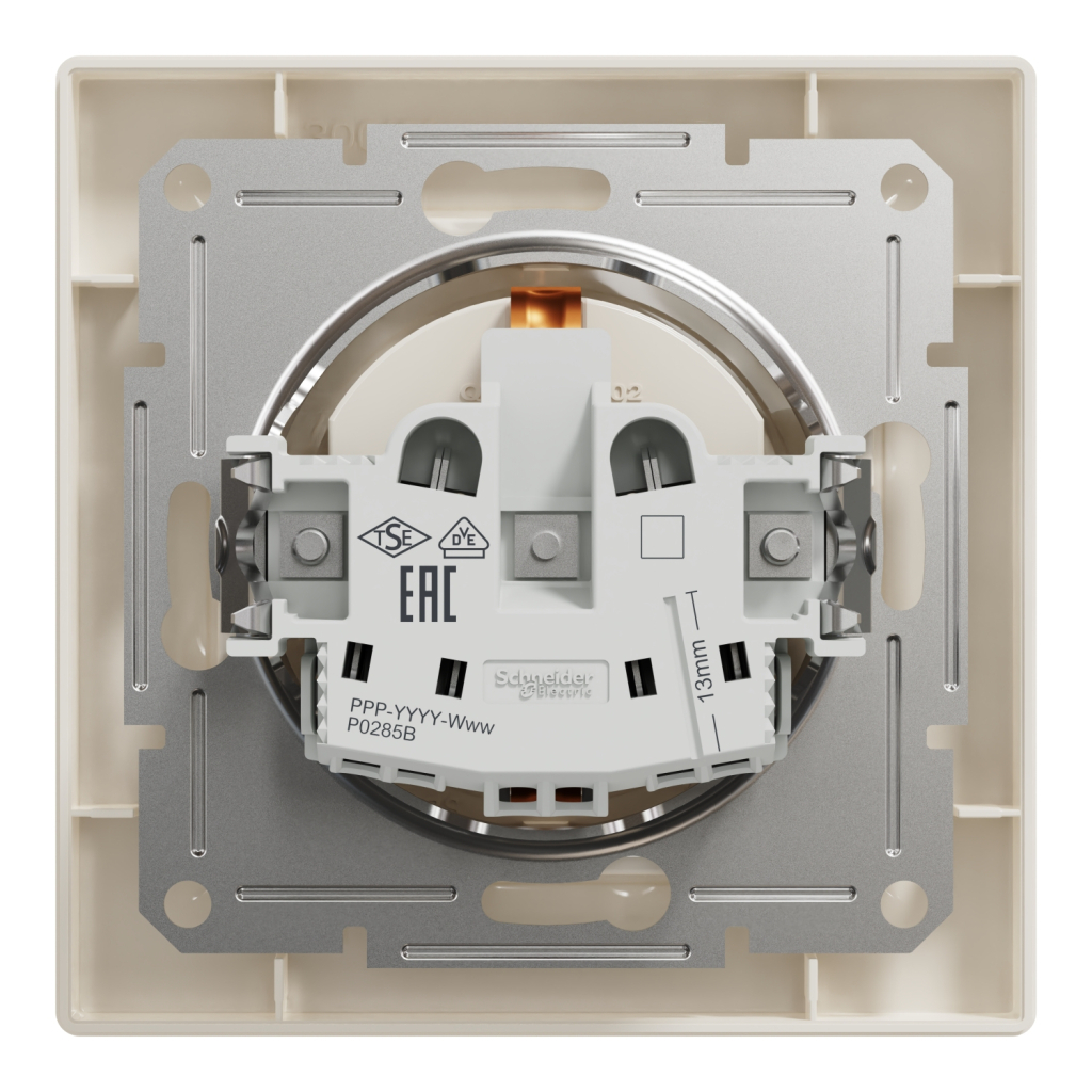Розетка Schneider Electric ASFORA крем (EPH2900123) - изображение 8