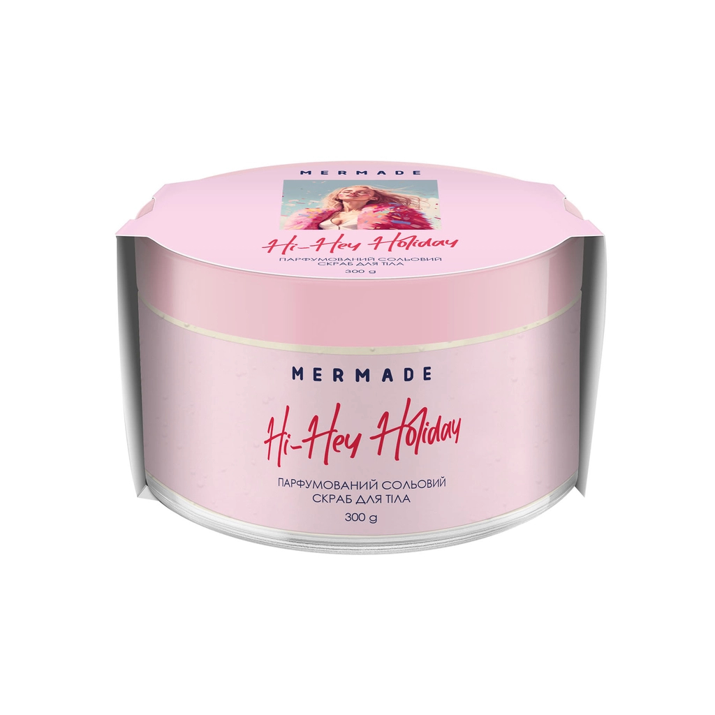 Скраб для тіла Mermade Hi-Hey Holiday Парфумований сольовий 300 г (4823122900913) - изображение 1