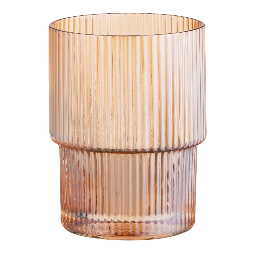 Набір склянок Ardesto 200мл, 2шт, скло, золотистий (AR2620GG) - зображення 3