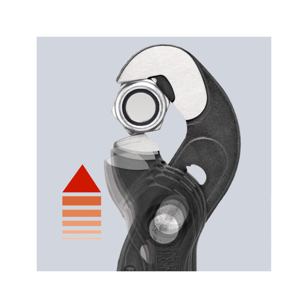 Ключ KNIPEX переставний, RAPTOR 250 мм (87 41 250) - picture 5