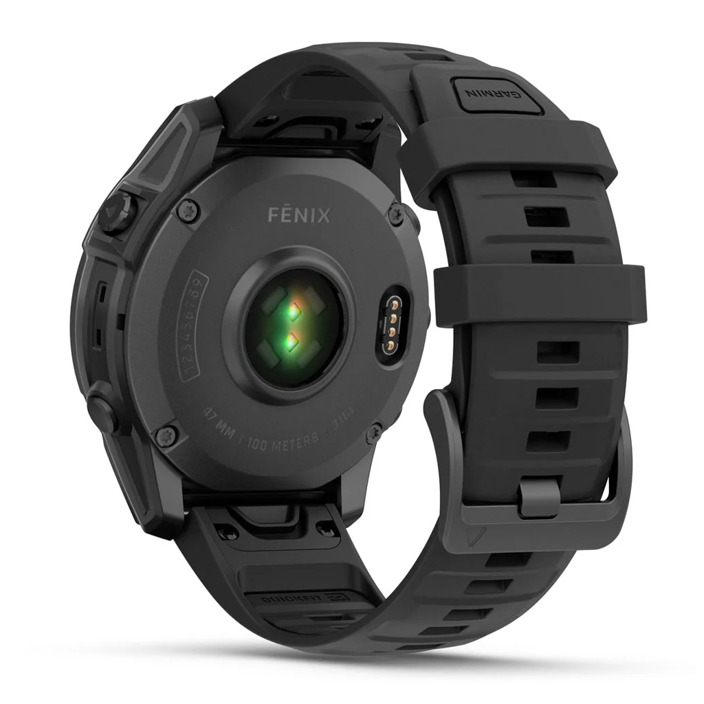 Смарт-годинник Garmin fenix E, 47mm, Slate Gray Steel/Black, GPS (010-03025-01) - зображення 6