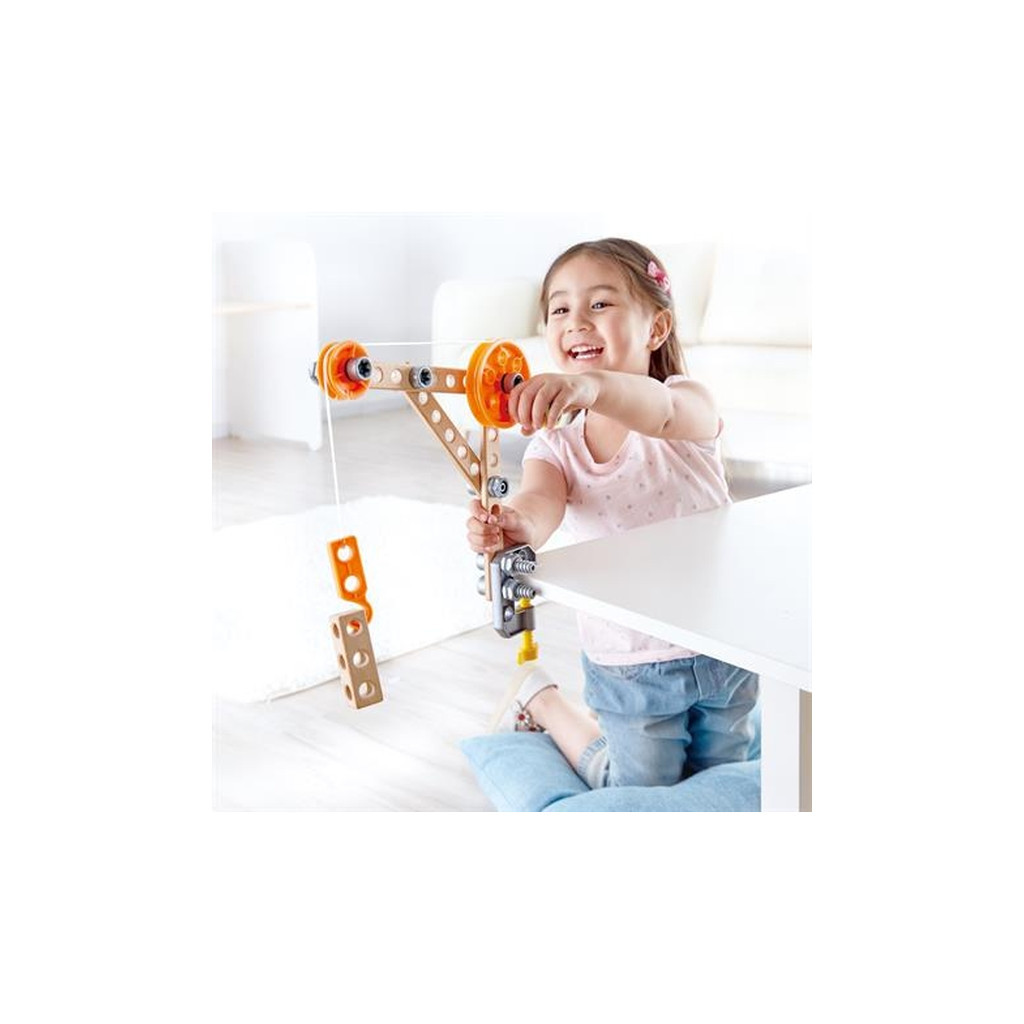 Конструктор Hape Junior Inventor 3 експерименти 37 деталі (E3030) - зображення 6