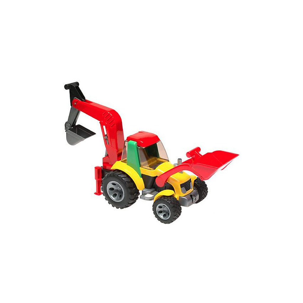 Машина Bruder Трактор-екскаватор Roadmax (20105) - зображення 2