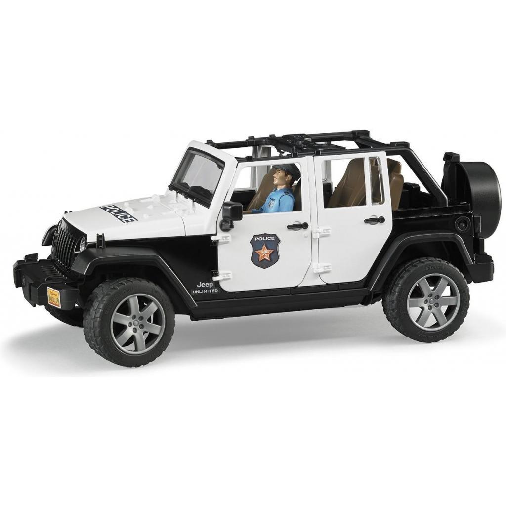Спецтехніка Bruder Джип Wrangler Unlimited Rubicon Police (02526) - зображення 3