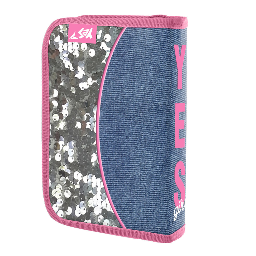 Пенал Yes Girl твердий одинарний з клапаном (532870) - зображення 2
