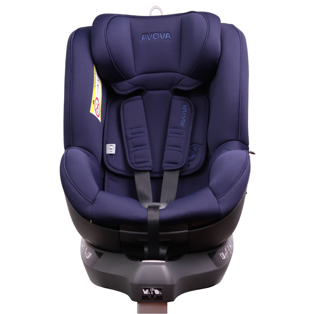 Автокрісло Avova Sperber-Fix i-Size 0-1 Atlantic Blue (4260621465039) - зображення 9