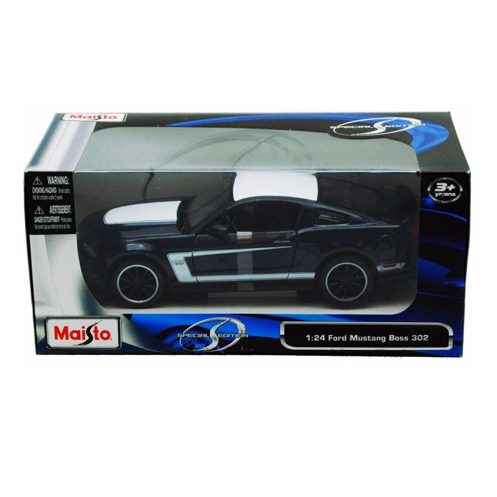 Машина Maisto Ford Mustang Boss 302 чорний 124 (31269 black) - зображення 2