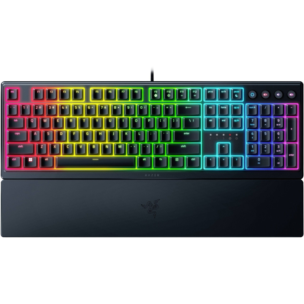 Клавіатура Razer Ornata V3 USB RU Black (RZ03-04460800-R3R1) - зображення 1