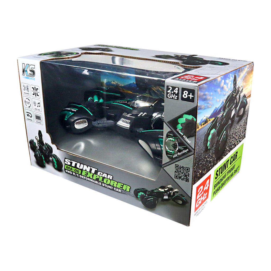 Радіокерована іграшка KS Drive трюковий - Lobster (1:14, чорний) (SL-432ABl) - picture 6