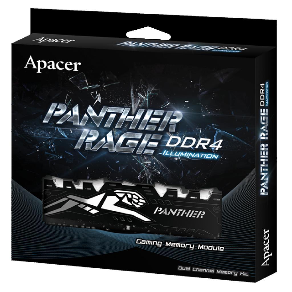 Модуль пам'яті для комп'ютера DDR4 16GB (2x8GB) 3000 MHz Panther Rage Series Apacer (EK.16GAZ.GJJK2) - зображення 8