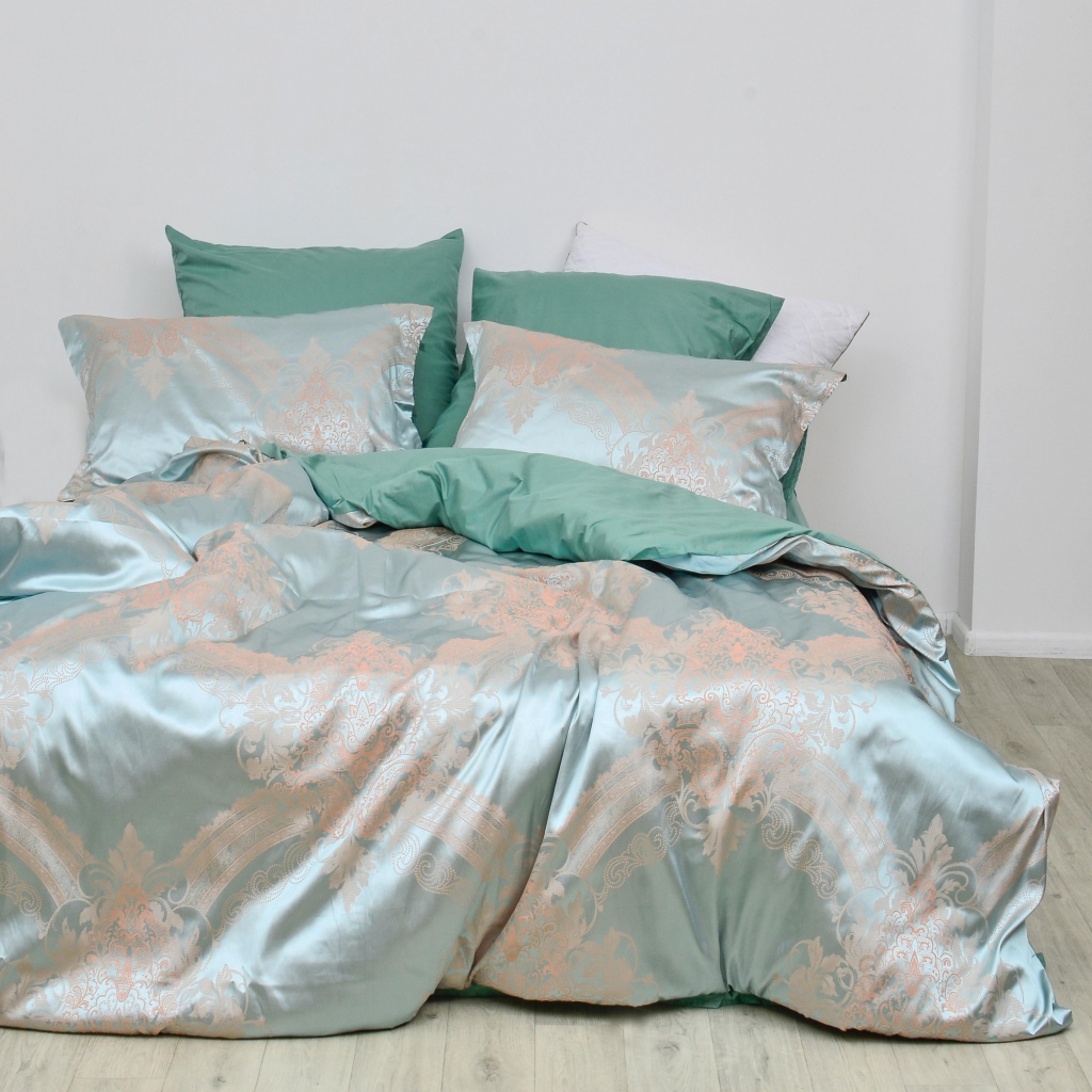 Постільна білизна Tiare 2102 Сатин Жаккард євро (2102 жакард_ev) - зображення 2