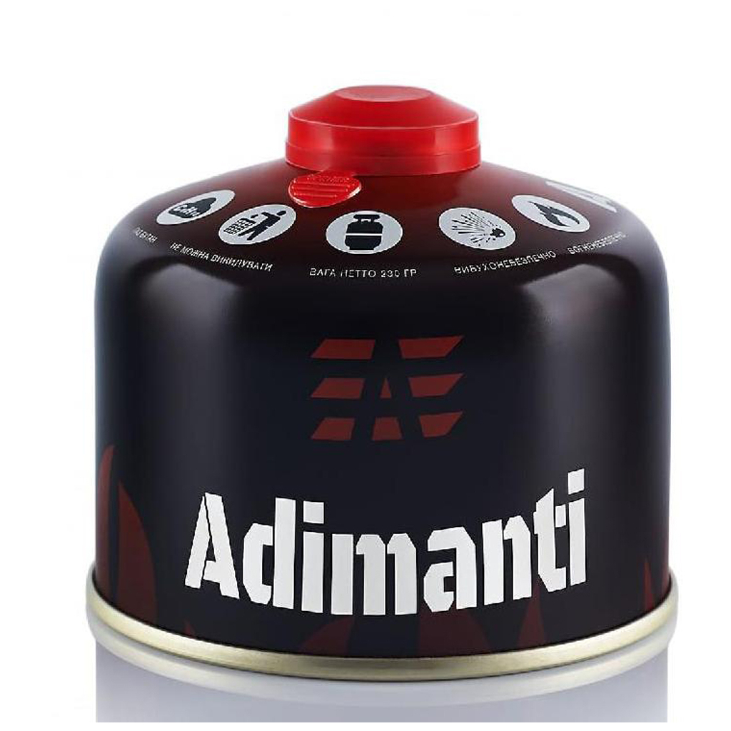 Газовий балон Adimanti 230гр (AD-G23) - зображення 1