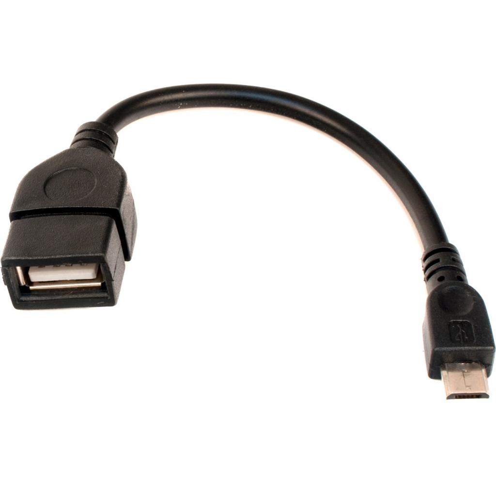 Перехідник USB AF to micro USB M 0.15m Patron (CAB-PN-USB-F-MICRUSB) - зображення 1