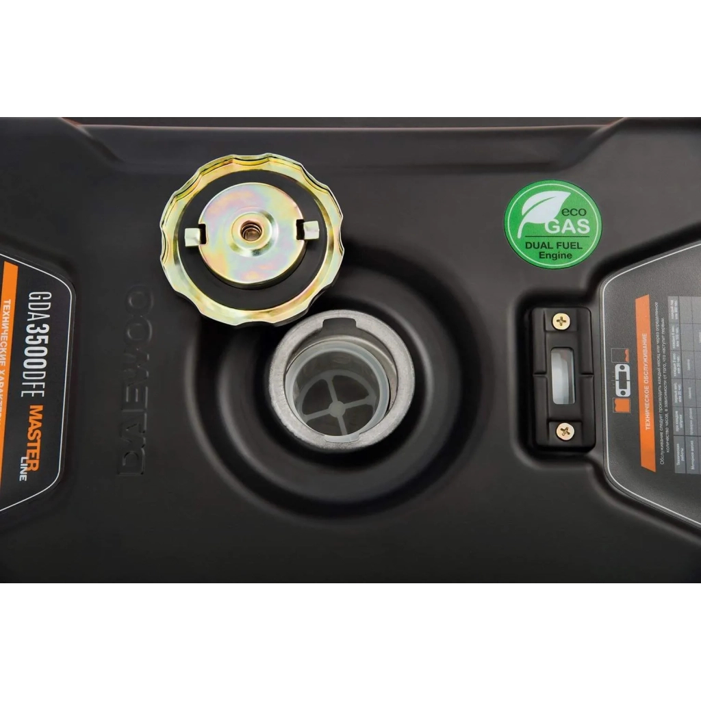 Генератор Daewoo GDA3500DFE 3.2kW Gasoline + LPG - зображення 4