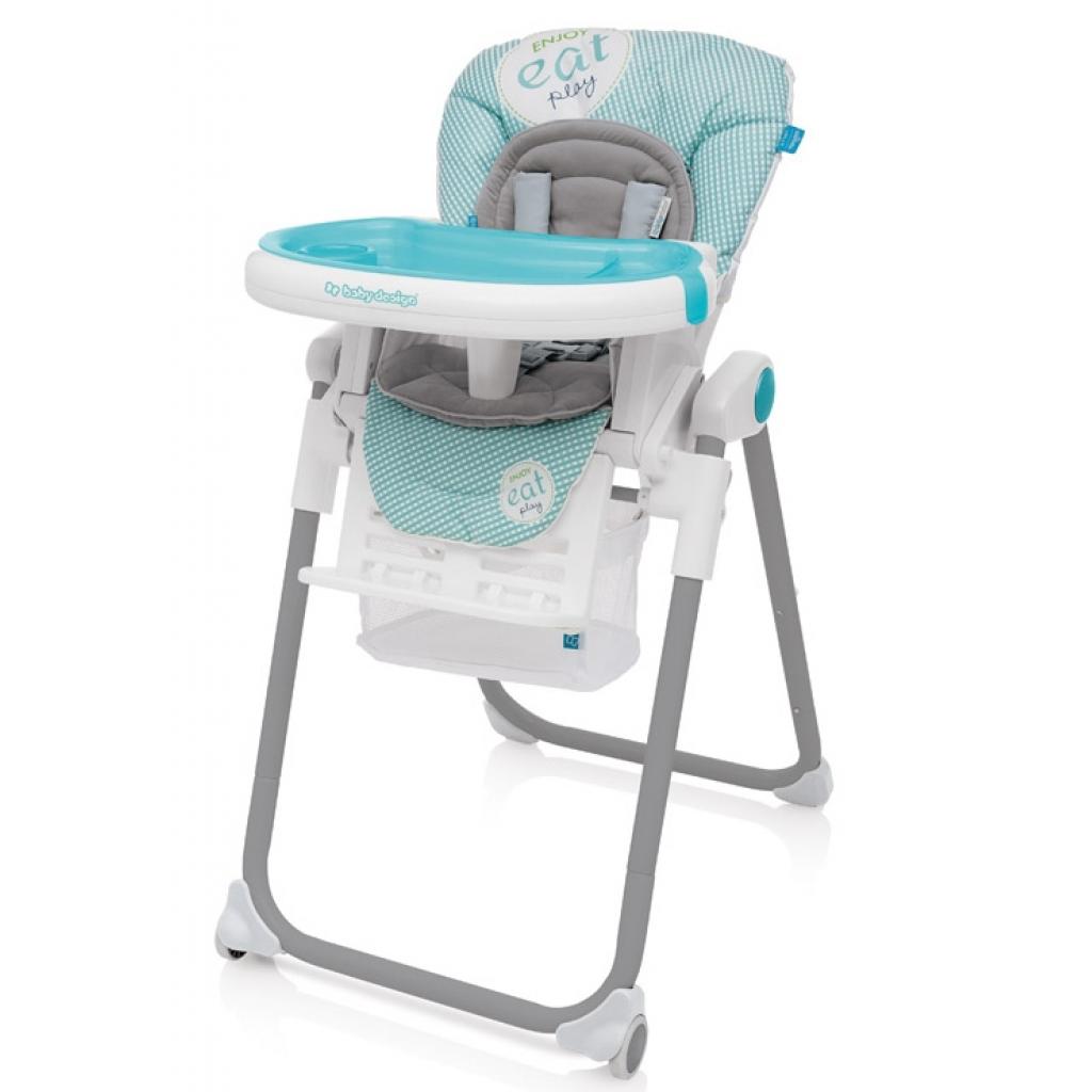 Стілець для годування Baby Design 05 Turquoise (299728) - зображення 1